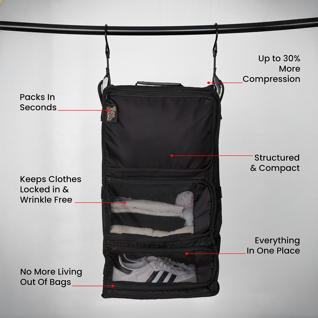 Walkabout Wardrobe - Hanging Travel Organiser
