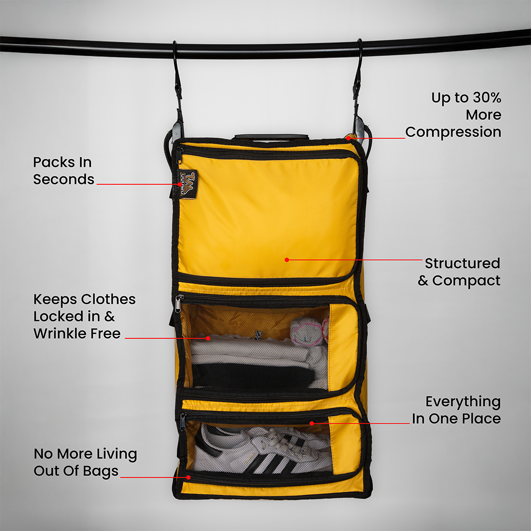 Walkabout Wardrobe - Hanging Travel Organiser